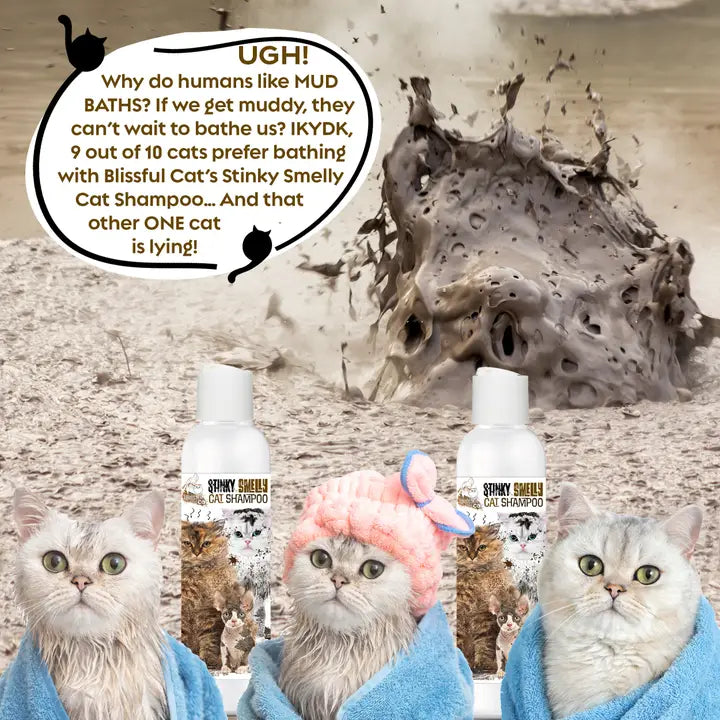 The Blissful Cat Stinky Smelly Cat Shampoo