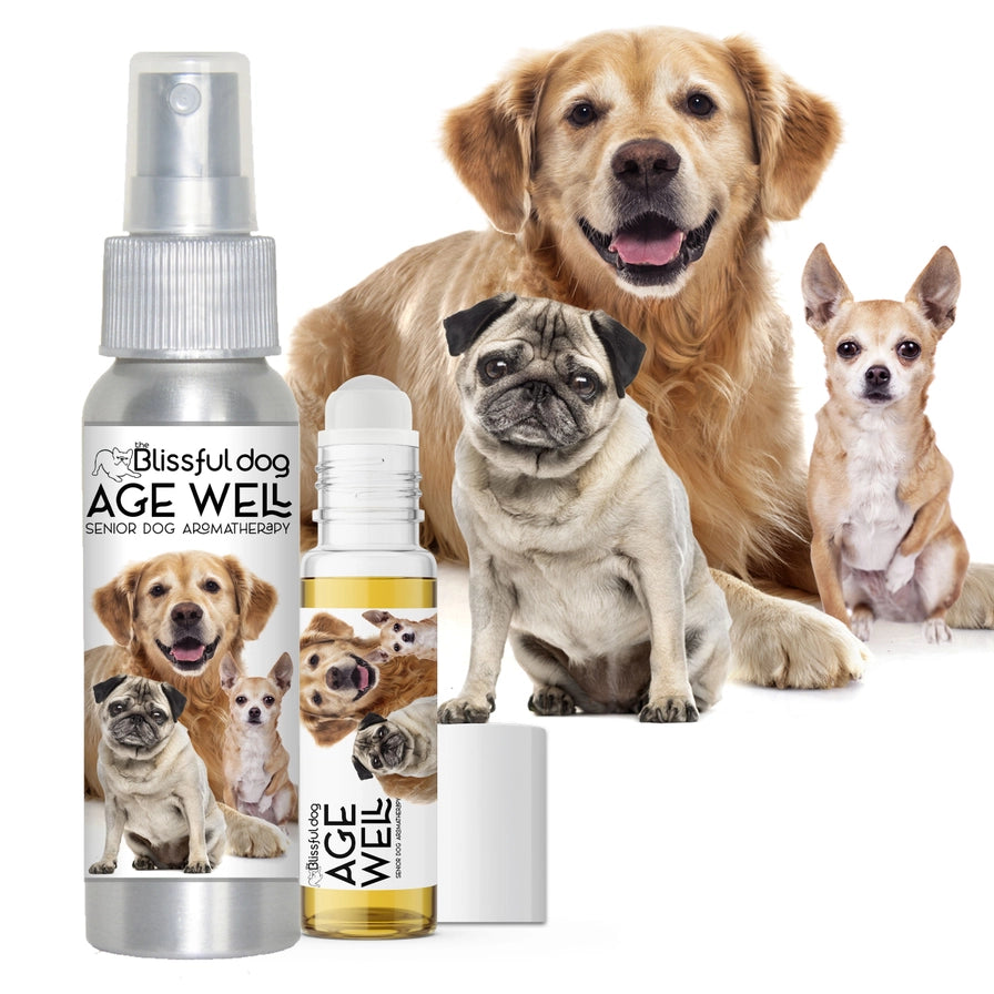 Age Well Dog Aromatherapy Calming & Grounding Spray & Rollon