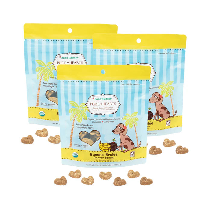 Pure Hearts Coconut Cookies – Banana Brulee