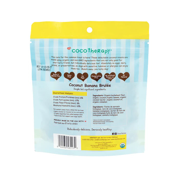 Pure Hearts Coconut Cookies – Banana Brulee