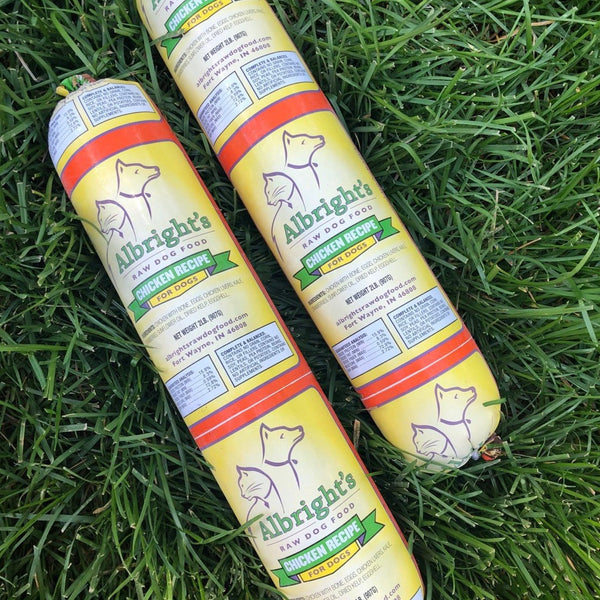 Albright's Raw Chicken Dog Food Omorog Raw Pet Food