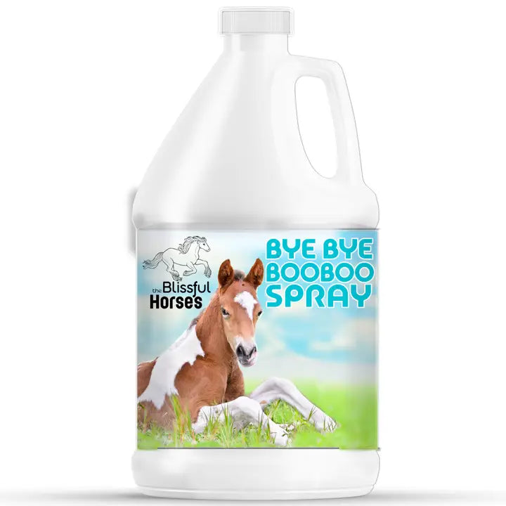 The Blissful Horses Bye Bye Boo Boo Spray - 1 Gallon