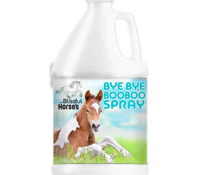 The Blissful Horses Bye Bye Boo Boo Spray - 1 Gallon