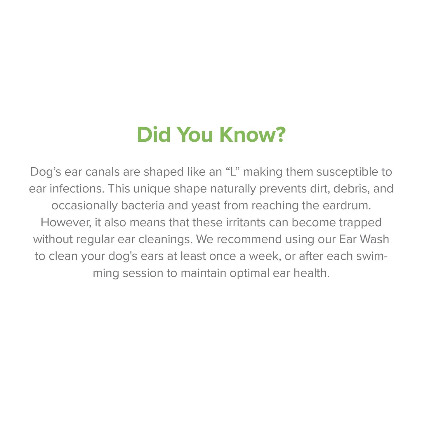 Pure and Natural Pet - Ear Cleansing Serum for Dogs 2 oz