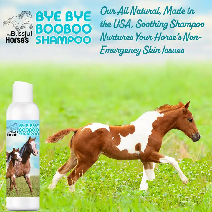The Blissful Horses Bye Bye Boo Boo Shampoo - 16 Ounce