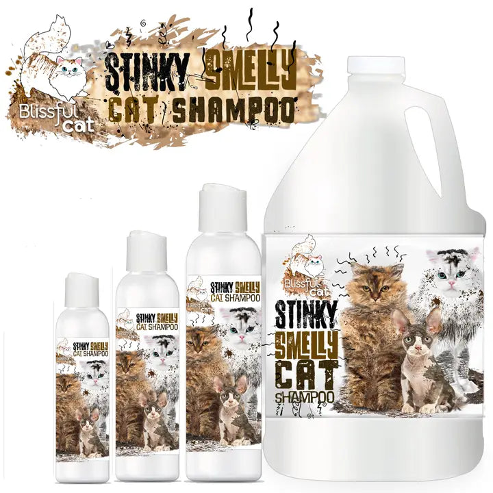 The Blissful Cat Stinky Smelly Cat Shampoo