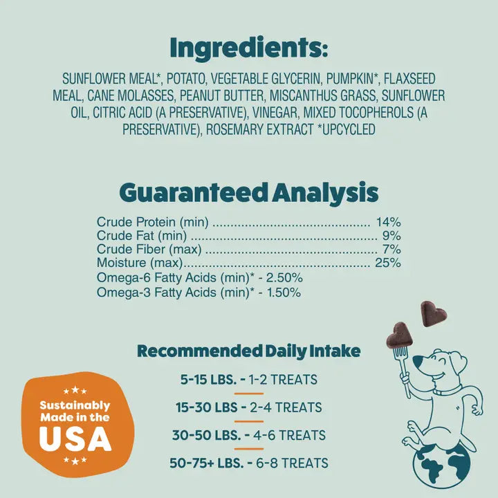 Pumpkin Nut Par-Tay Soft Baked Dog Treats
