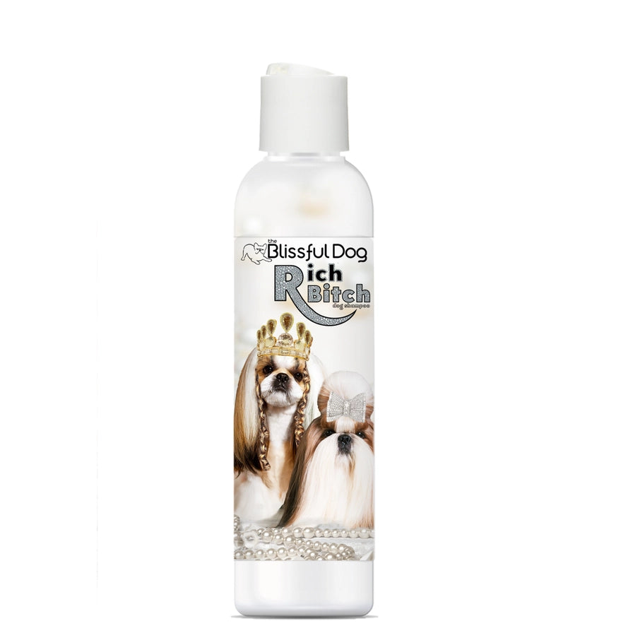 Rich Bitch Dog Shampoo Luxury Diva Dog Cleanser 4, 8 &amp; 16 oz