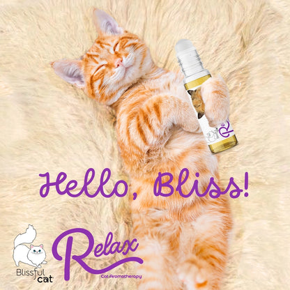 The Blissful Cat Relax Aromatherapy Spray &amp; Roll-On