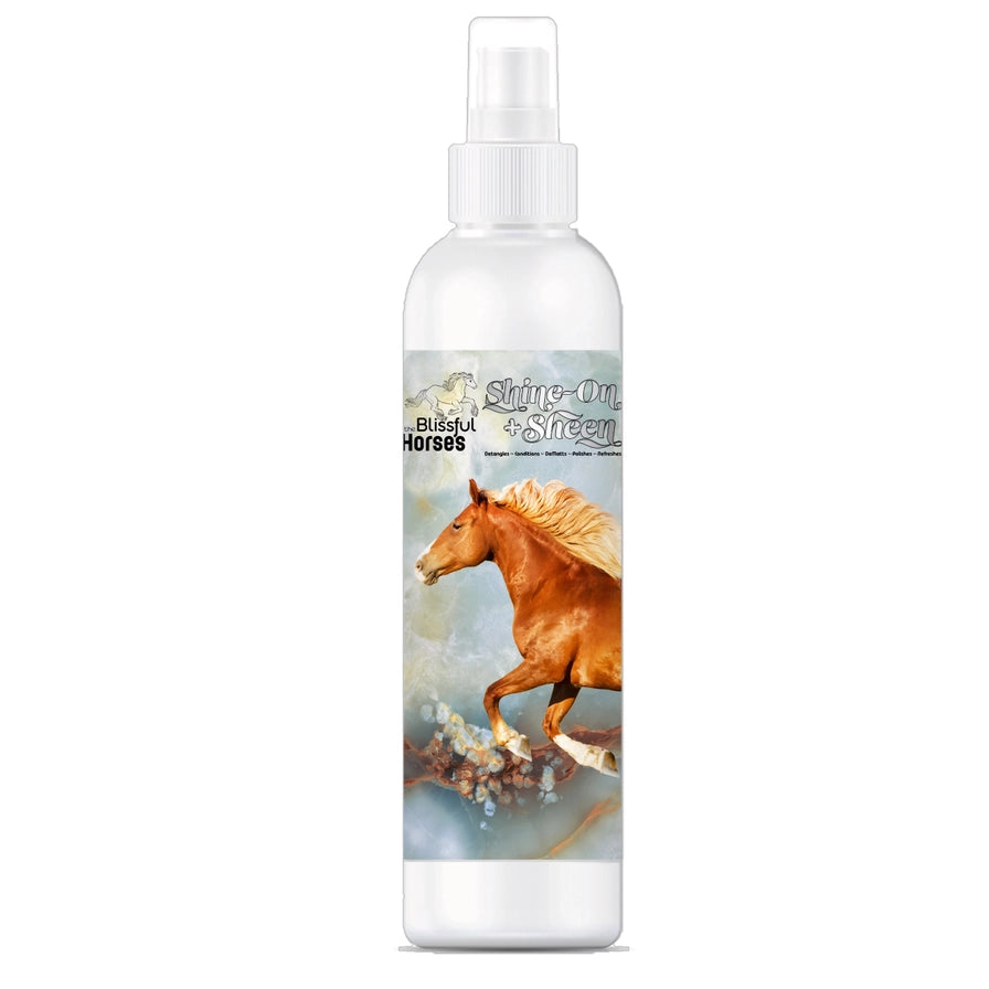 The Blissful Horse Shine-On+Sheen Coat Spray