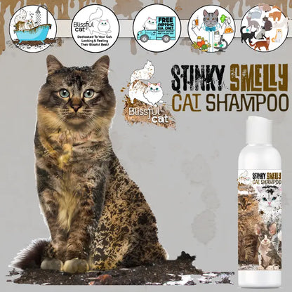 The Blissful Cat Stinky Smelly Cat Shampoo