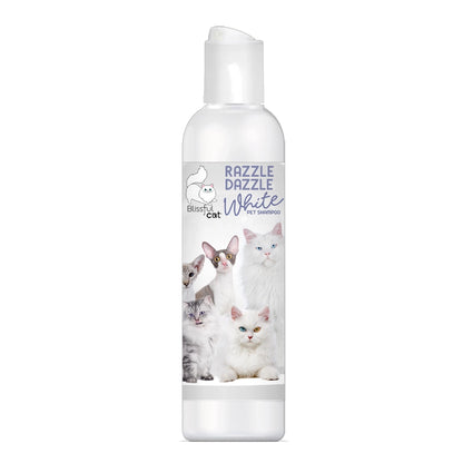 The Blissful Cat Razzle Dazzle White Cat Shampoo