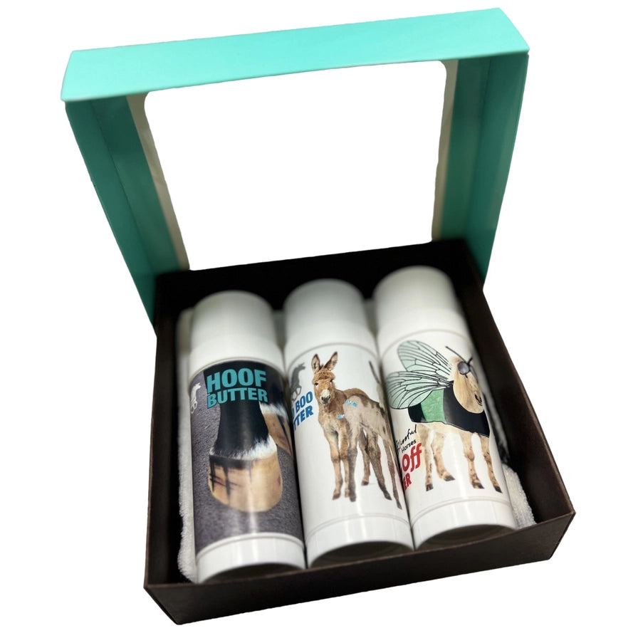 The Blissful Horses Gift Box - Boo Boo, Hoof and Bug Butters