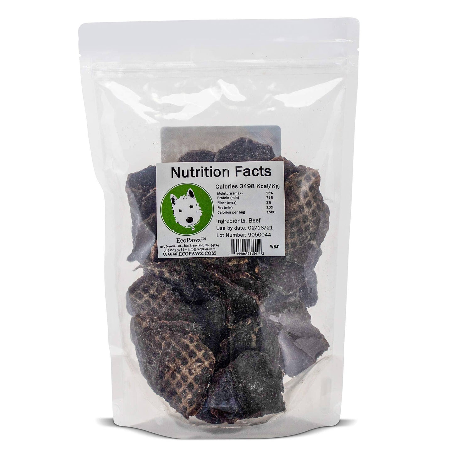 Ecopawz - Wiley’s Beef Jerky - 4 oz. Bag