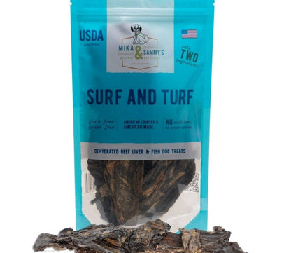 Mika and Sammy's Gourmet Pet Treats - Surf & Turf: 5oz Bag