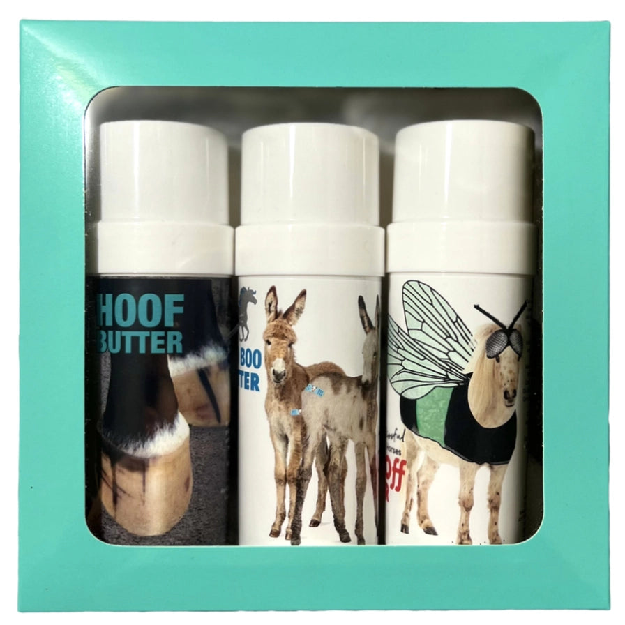 The Blissful Horses Gift Box - Boo Boo, Hoof and Bug Butters