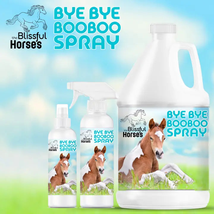 The Blissful Horses Bye Bye Boo Boo Spray - 16 Ounce