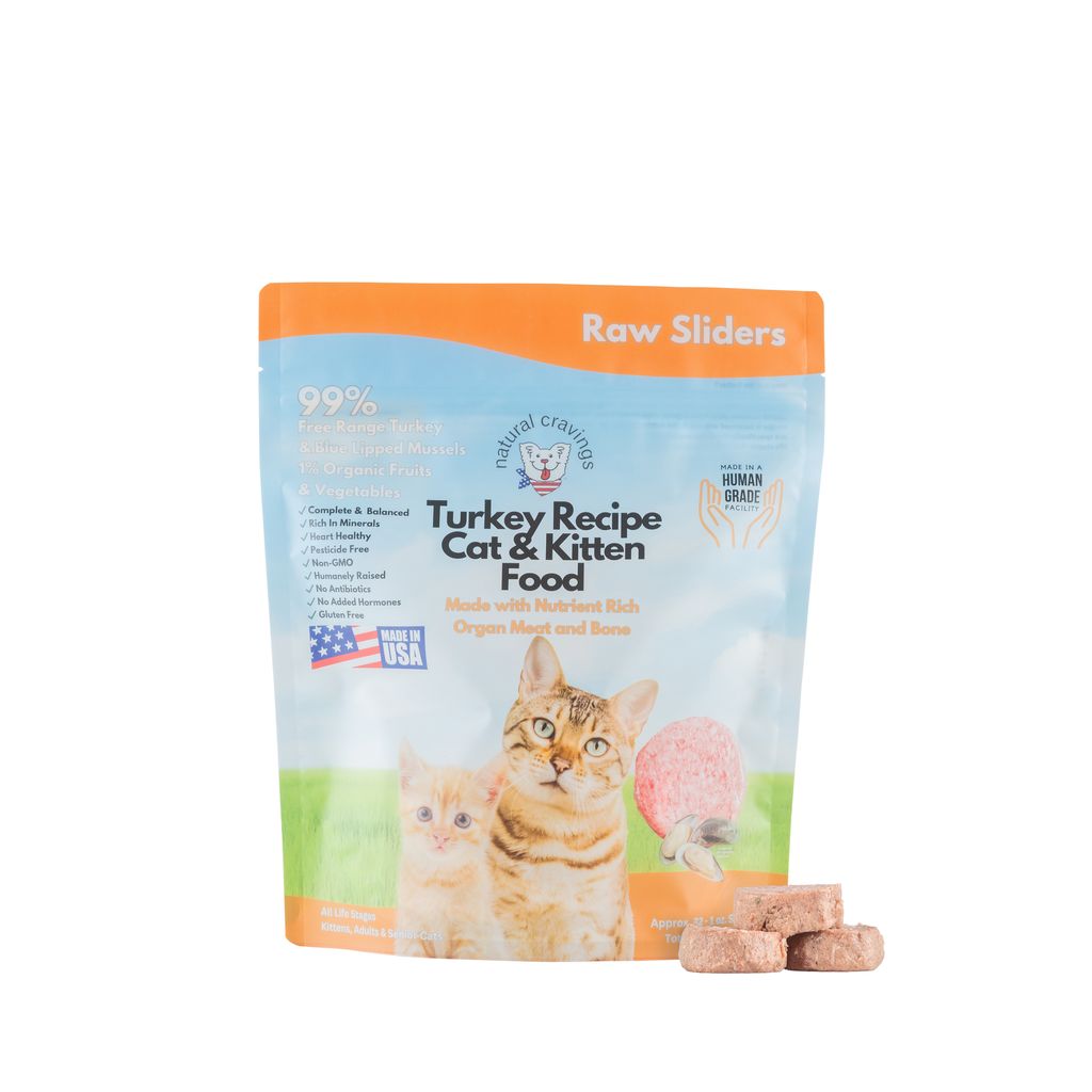 Cat Raw Turkey Slider