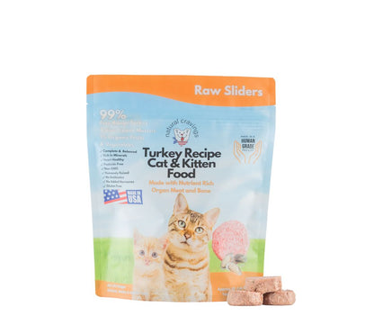 Cat Raw Turkey Slider
