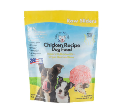 Dog Raw Chicken Slider