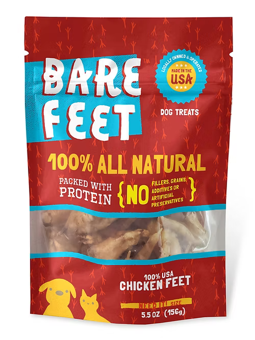 Bare Bites Bare Feet Chicken Feet Pouch