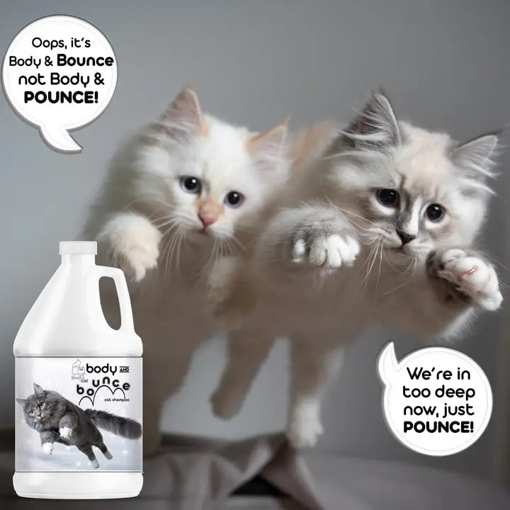 The Blissful Cat Body and Bounce Shampoo - 1 Gallon