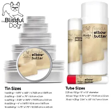 Elbow Butter For Dog Elbow Calluses in Tins &amp; Tubes