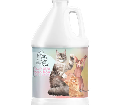 The Blissful Cat Bye Bye Boo Boo Cat Shampoo - 1 Gallon