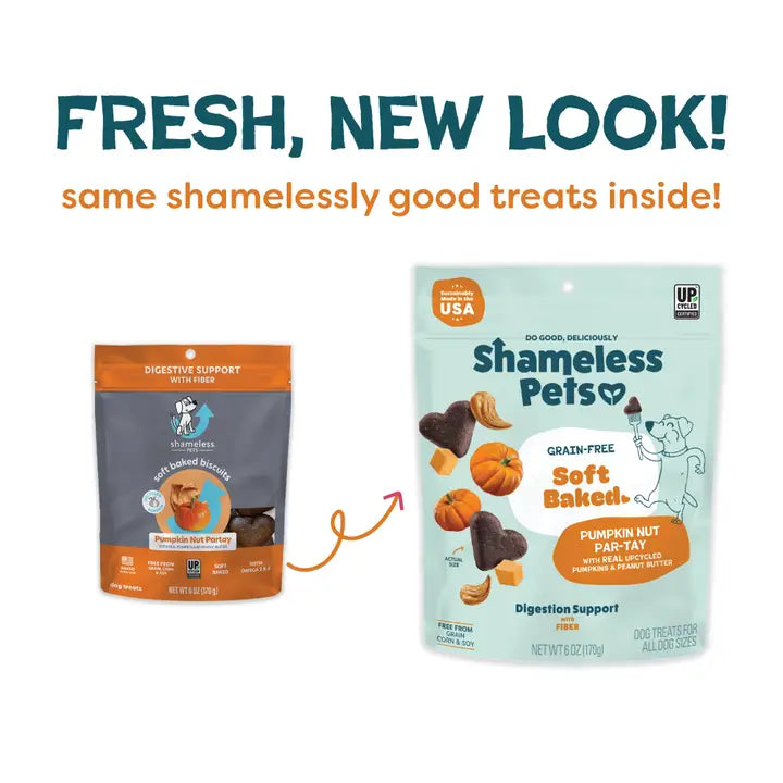 Pumpkin Nut Par-Tay Soft Baked Dog Treats