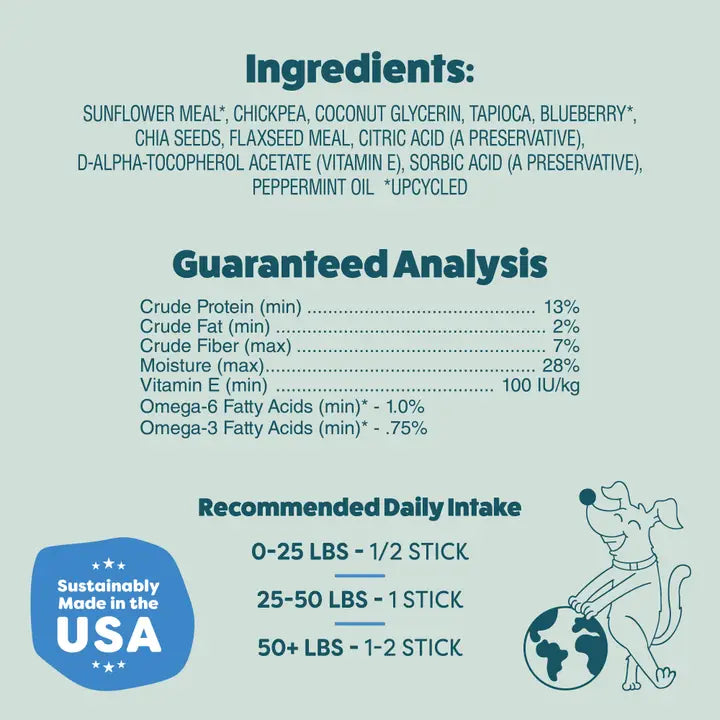 The Tooth Berry Dental Sticks Dog Treats