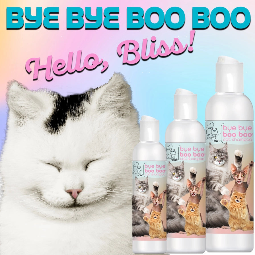 The Blissful Cat Bye Bye Boo Boo Cat Shampoo