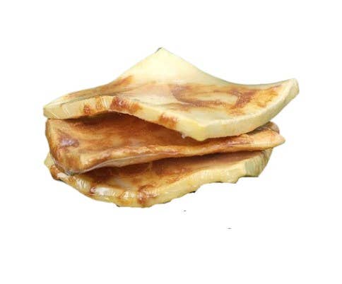 Willy's Wags Natural Pet Treats - Beef Cheek Chips Chicken Basted 4″x4″