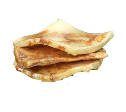 Willy's Wags Natural Pet Treats - Beef Cheek Chips Chicken Basted 4″x4″