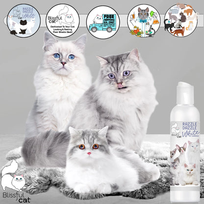 The Blissful Cat Razzle Dazzle White Cat Shampoo - 1 Gallon