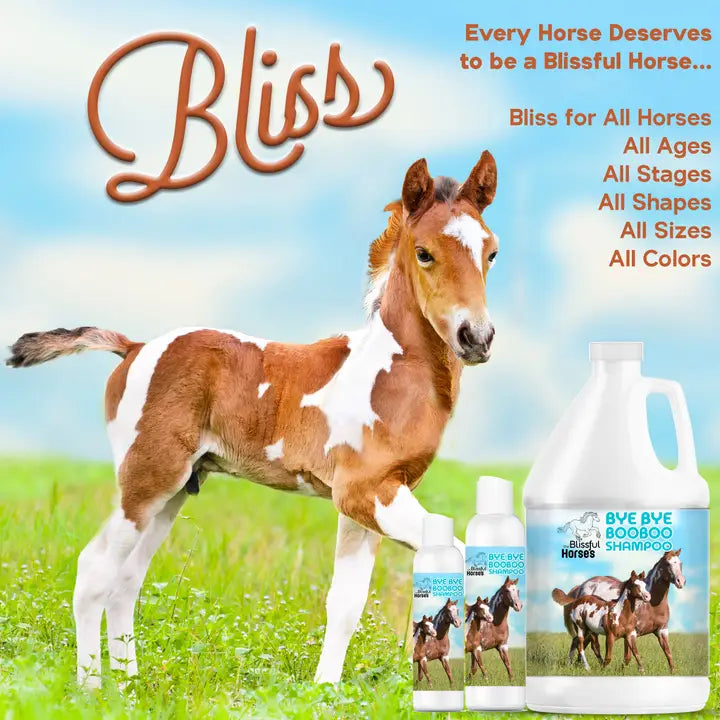 The Blissful Horses Bye Bye Boo Boo Shampoo - 1 Gallon
