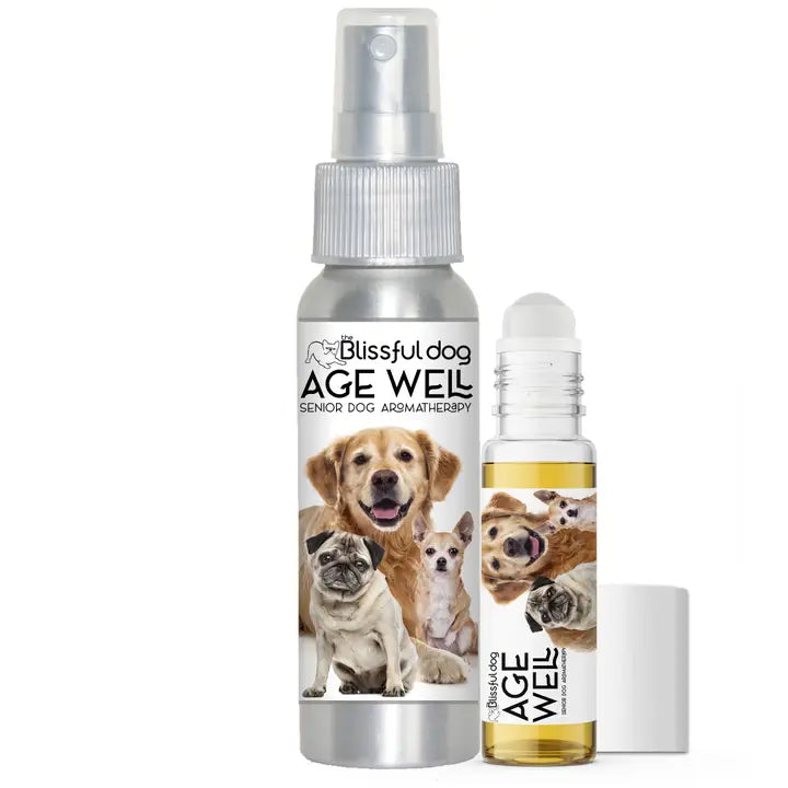 Age Well Dog Aromatherapy Calming &amp; Grounding Spray &amp; Rollon