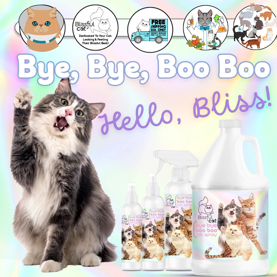 The Blissful Cat Boo Boo Spray