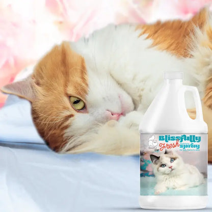 The Blissful Cat Blissfully Fresh Deodorizing Spray - 1 Gal