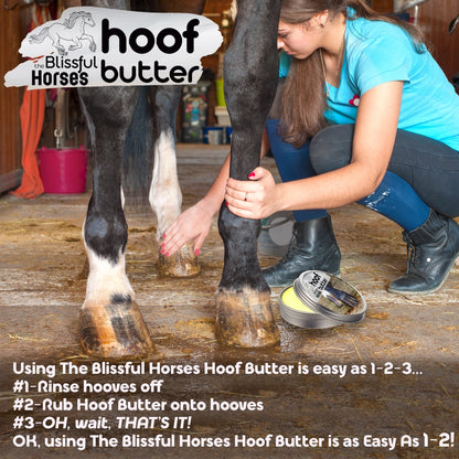 The Blissful Horses Moisturizing Hoof Butter in Tins &amp; Tubes