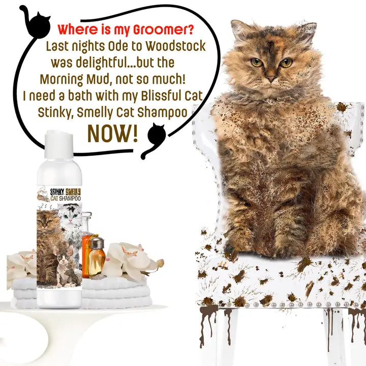 The Blissful Cat Stinky Smelly Cat Shampoo - 1 Gallon