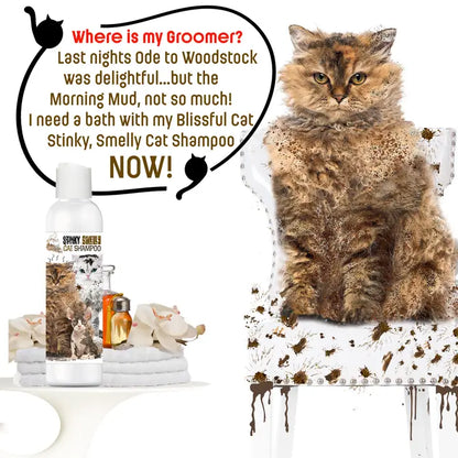 The Blissful Cat Stinky Smelly Cat Shampoo - 1 Gallon