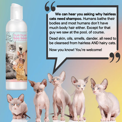 The Blissful Cat Bye Bye Boo Boo Cat Shampoo