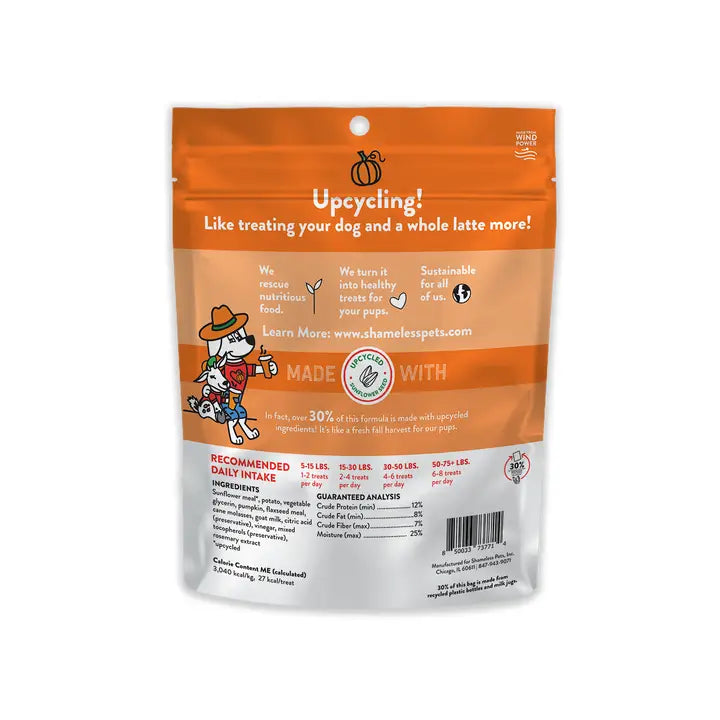 Pumpkin Goat's Milk Latte Soft-Baked Dog Treats