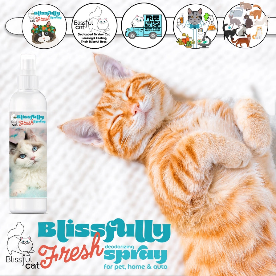 The Blissful Cat Blissfully Fresh Deodorizing Spray