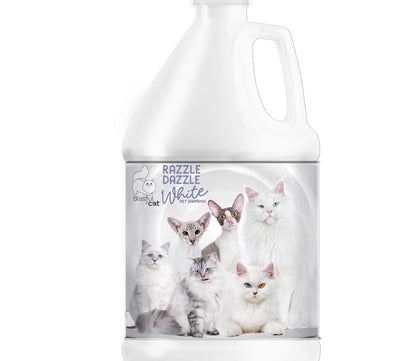 The Blissful Cat Razzle Dazzle White Cat Shampoo - 1 Gallon