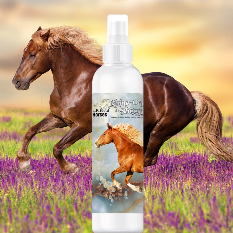 The Blissful Horse Shine-On+Sheen Coat Spray