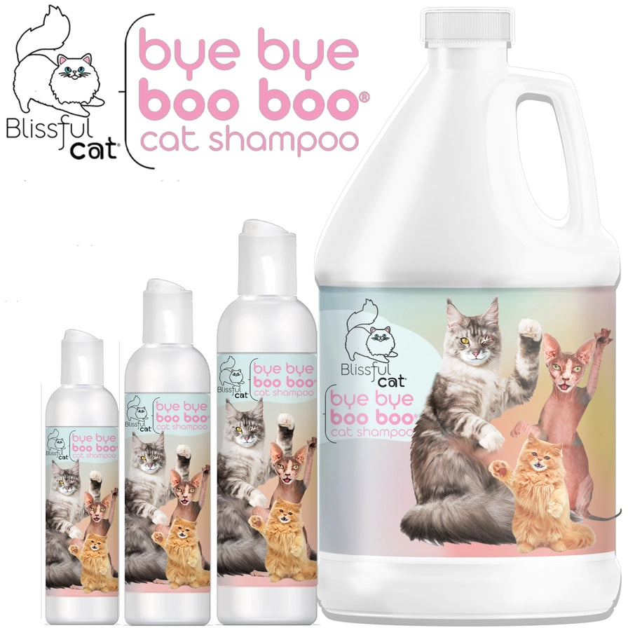 The Blissful Cat Bye Bye Boo Boo Cat Shampoo