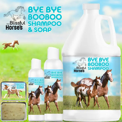 The Blissful Horses Bye Bye Boo Boo Shampoo - 16 Ounce