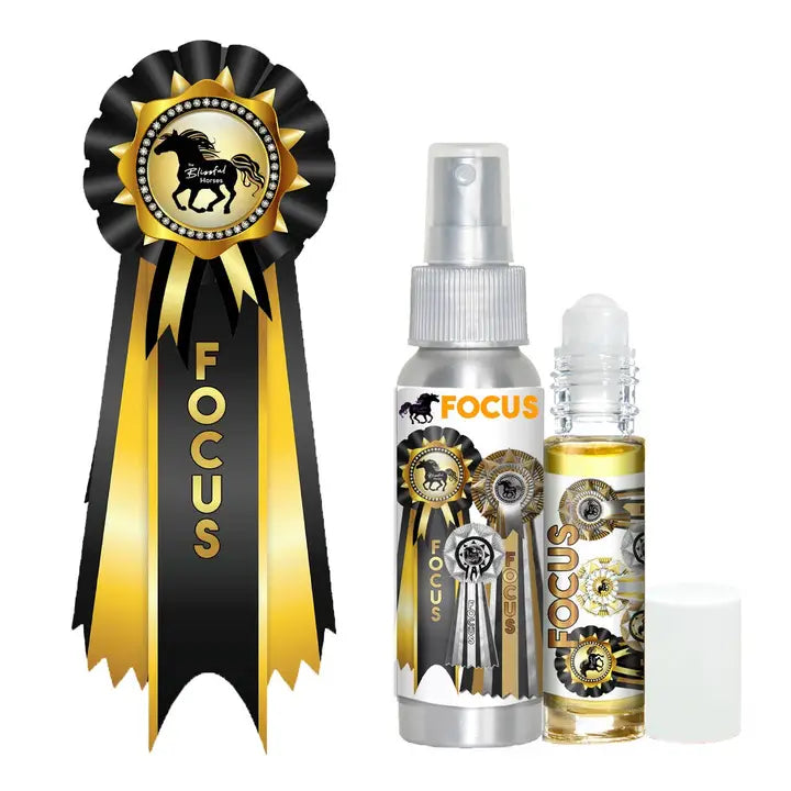 The Blissful Horses Focus Aromatherapy Spray &amp; Roll-On