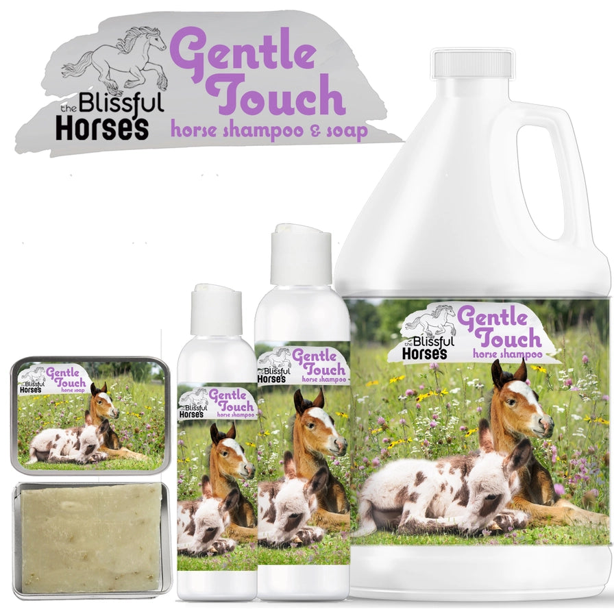 The Blissful Horses Gentle Touch Shampoo - 16 Ounce